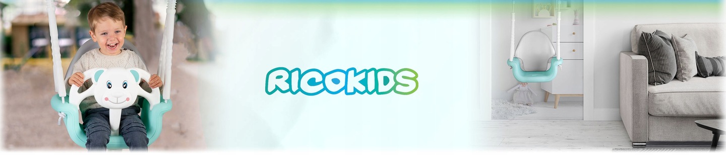 Ricokids hojdačka myš tyrkys