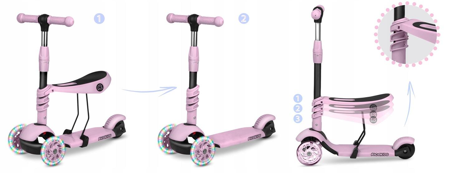 RICOKIDS Cubi detská kolobežka