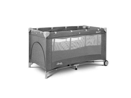 Caretero Basic plus graphite cestovná postieľka