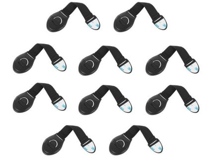 vyr 1246 eng pl Security lock for cabinets 10 pcs black 13846 1