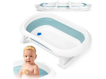 RICOKIDS vanička pre bábätká bielo-modrá