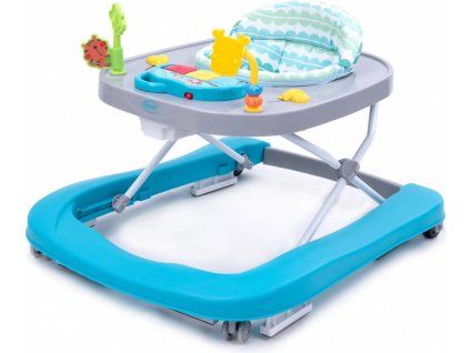 4 BABY WALKN PUSH chodítko - tyrkysové
