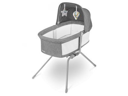 Lionelo Postieľka Malin 3v1 Grey Stone