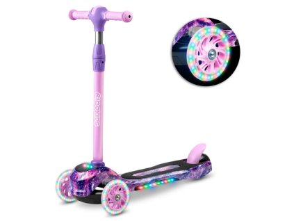 vyr 1635 112102 detska kolobezka trojkolesova piko ruzovo fialova