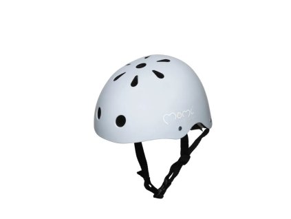 MoMi MIMI Detská prilba matná šedá