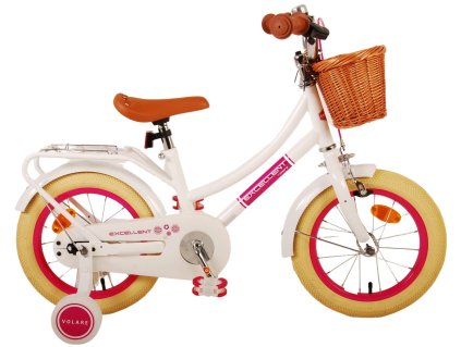 Volare - Detský bicykel Excellent CB biely