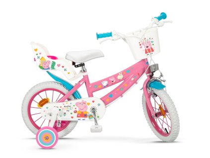 Toimsa Peppa Pig ružový 14 detský bicykel