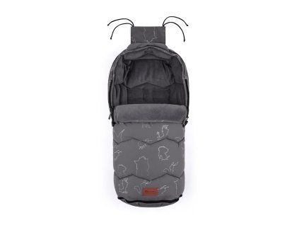PETITE&MARS Fusak 4v1 Warmy Silvered Grey