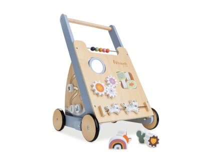 Hauck drevené edukačné chodítko activity Learn to Walk skills (Farba Skills)