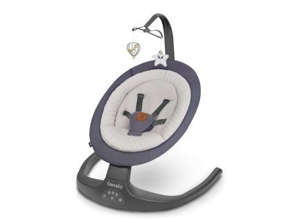 Lionelo Ralf grey graphite elektrické lehátko/kresielko