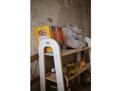 BabyWood Regál SLIM S biely