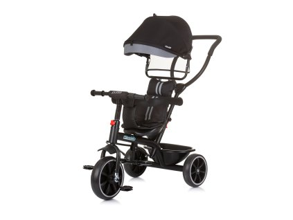 Chipolino Pulse obsidian detská trojkolka 2v1