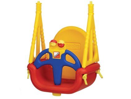 RICOKIDS detská rastúca hojdačka 3v1 s hrkálkou