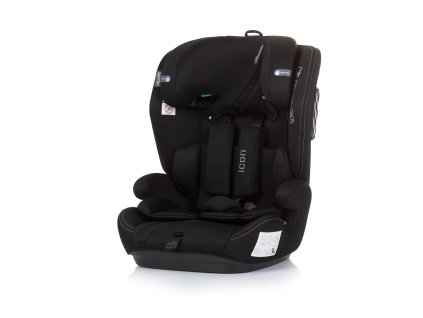 Chipolino Icon i-Size detská autosedačka 76-150cm Obsidian