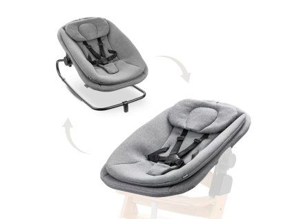 Hauck Alpha bouncer Dark Grey Melange 2025