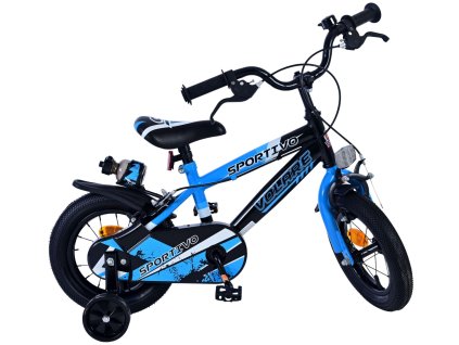 vyr 7279 Volare Sportivo kinderfiets 12 inch blauw twee handremmen W1800