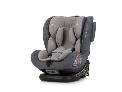 Chipolino Autosedačka PEAK - otočná ISOFIX+I-SIZE (40-150 cm) (Farba Granite)