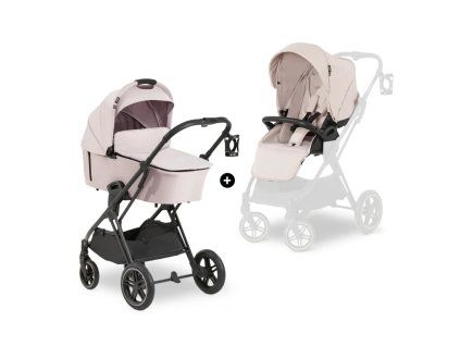 Hauck Vision X set kombinovaný kočík - rose