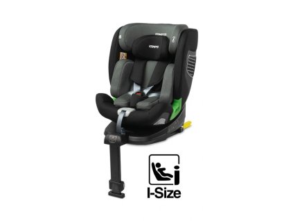 Autosedačka KAMPTOS I-SIZE + ISOFIX (0-22kg) (Farba Grey)