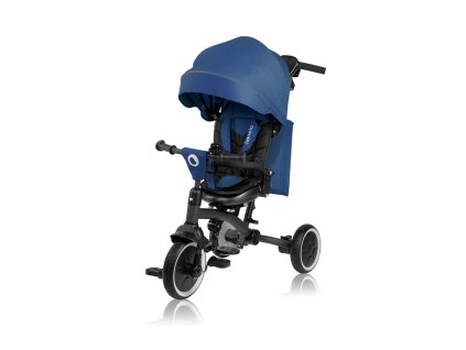 Lionelo TRIS plus detská trojkolka blue denim