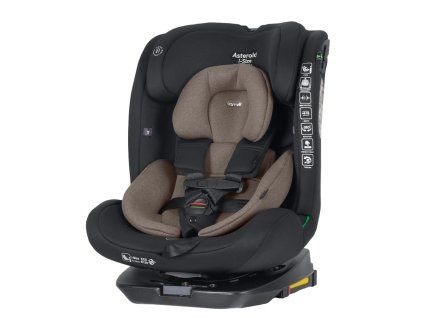 Carrello Asteroid detská autosedačka CRL-17001 i-Size - Space Black