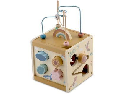 Nukido Multifunkčná montessori edukačná kocka