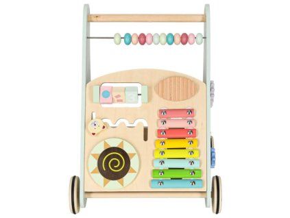 IKONKA drevené montessori chodítko s počítadlom