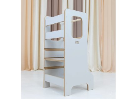Učiaca veža Montessori Kitchen Helper SLIM M kašmír