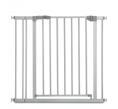 Hauck Stop N Safe detská zábrana + 9cm predĺženie silver