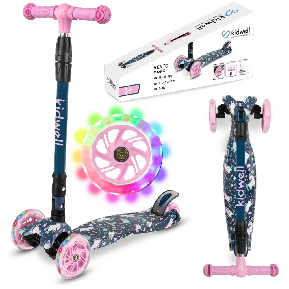 Kidwell VENTO detská kolobežka Farba: Magic