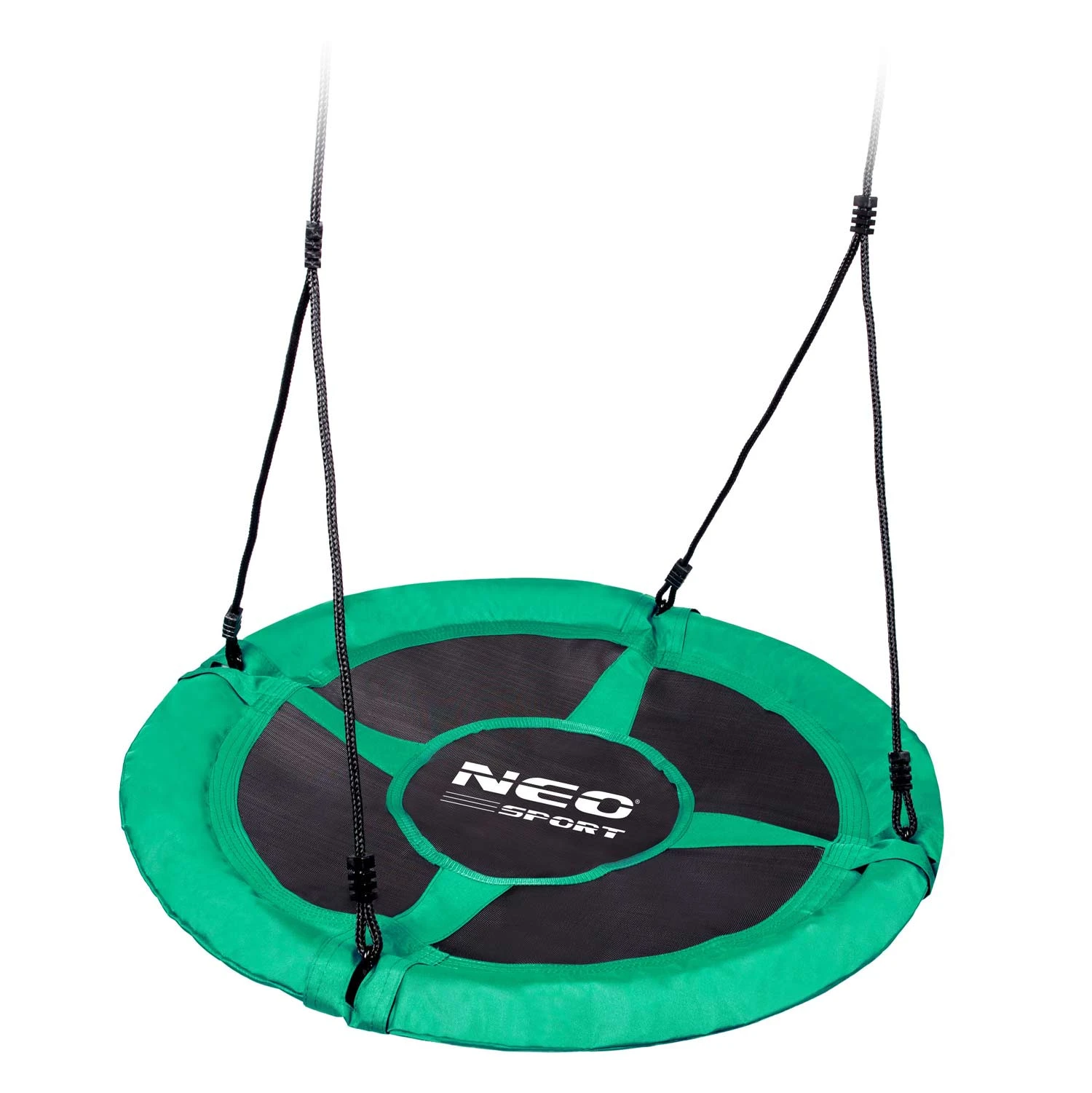 Neo-Sport Swingo XXL 95cm hojdačka okrúhla bocianie hniezdo zelená