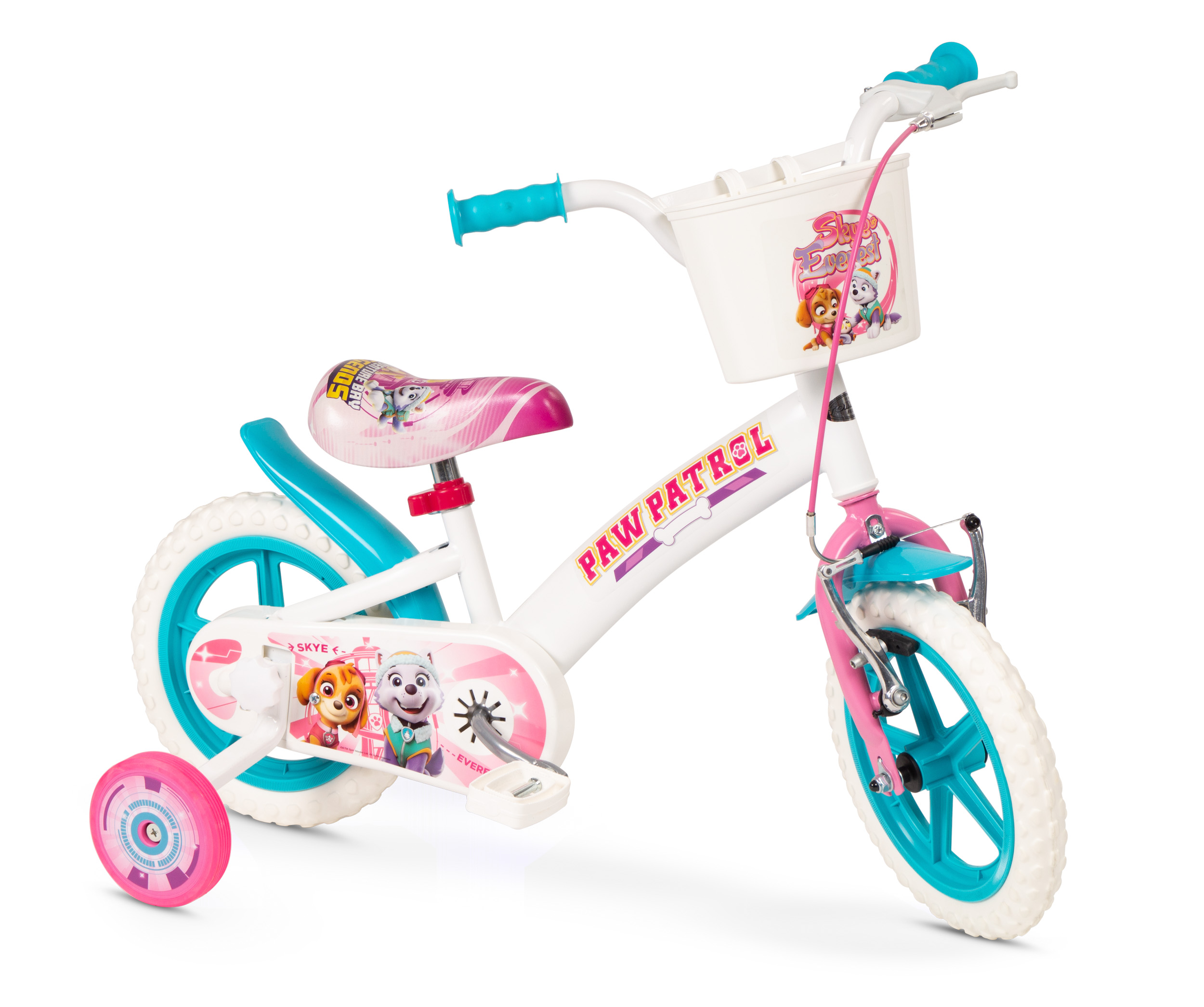 Toimsa Paw Patrol biely 14 detský bicykel