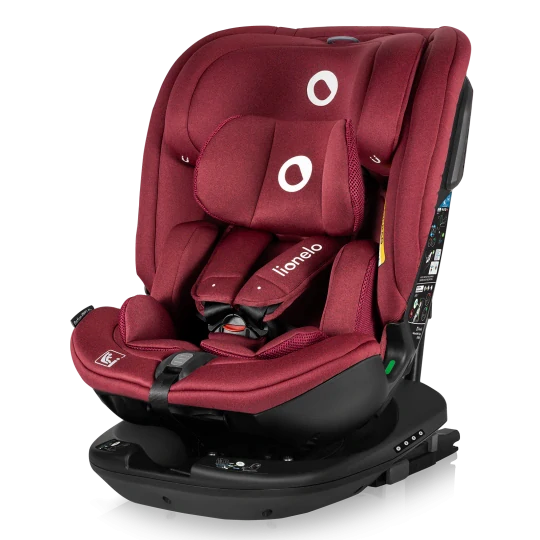 Lionelo Bastiaan RWF I-SIZE detská autosedačka Farba: Red Burgundy