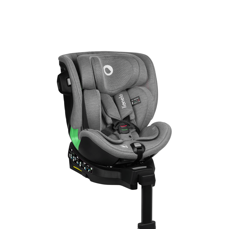 Lionelo HARMONY ISOFIX+ I-SIZE Concrete Bamboo detská autosedačka (40-150cm)