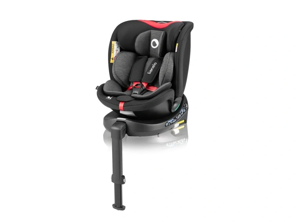 Lionelo NAVY ISOFIX + I-SIZE detská autosedačka (40-150 cm) Farba: Black Red