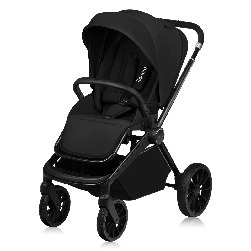 Lionelo Mika PLUS black onyx 2025 kombinovaný kočík