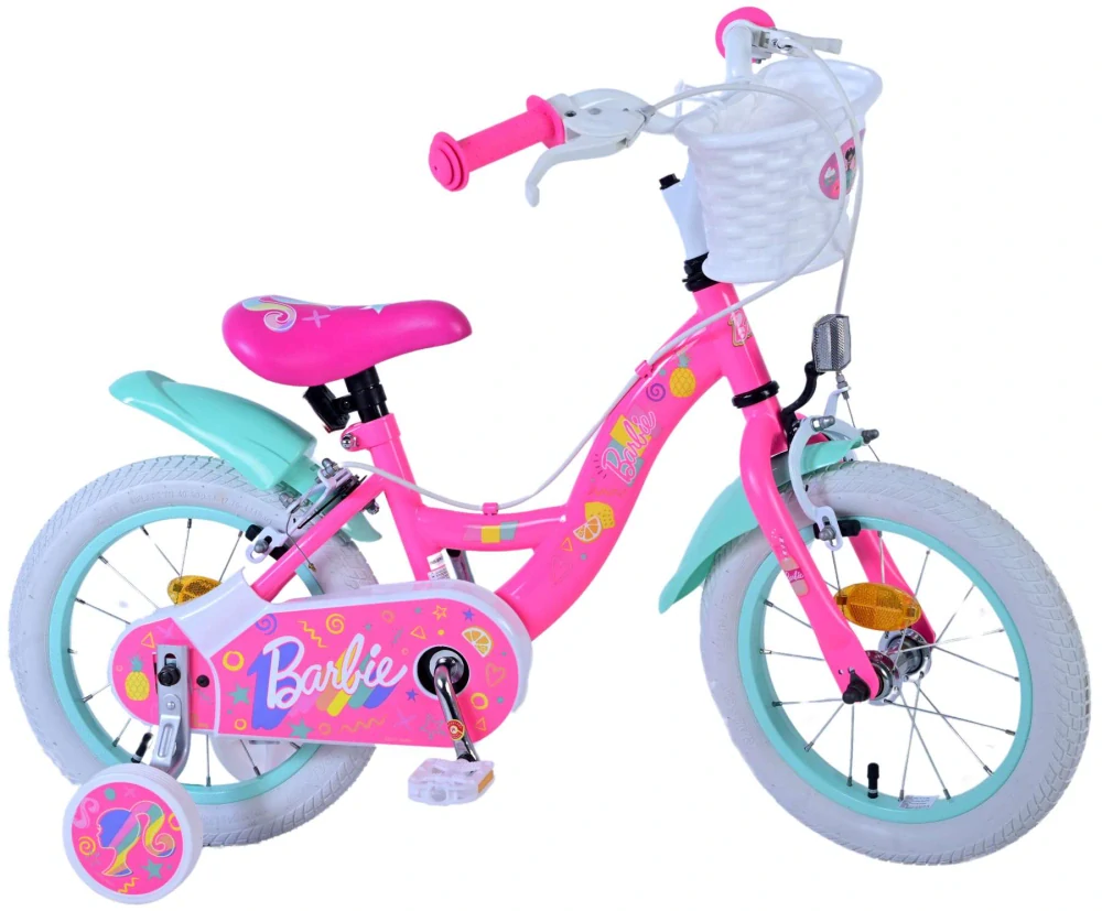 Volare Barbie FW detský bicykel ružová