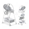 Hauck Sit´n Relax 3v1 jedálenská stolička (Farba stretch grey)