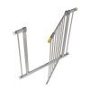 Hauck Stop N Safe detská zábrana + 9cm predĺženie silver