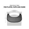 Pultík k jedálenskej stoličke Hauck Alpha Click Tray (Farba Black)