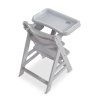 Hauck Alpha Tray pultík k stoličke sivý / grey