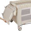 Lionelo SVEN Plus multifunkčná cestovná postieľka - Beige latte