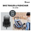 Hauck Dryk DUO cyklovozík - Plus Black