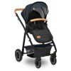 Lionelo Amber kombinovaný kočík 3v1 - Black Silver