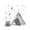 Nukido Teepee stan so svetielkami šedý