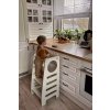 BabyWood Učiaca veža Kitchen Helper M white