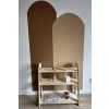 BabyWood Regál SLIM M naturálny