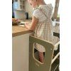 BabyWood Učiaca veža Kitchen Helper SLIM M olive