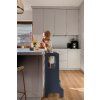 BabyWood Učiaca veža Kitchen Helper SLIM M babyblue