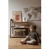 BabyWood Regál SLIM S naturálny